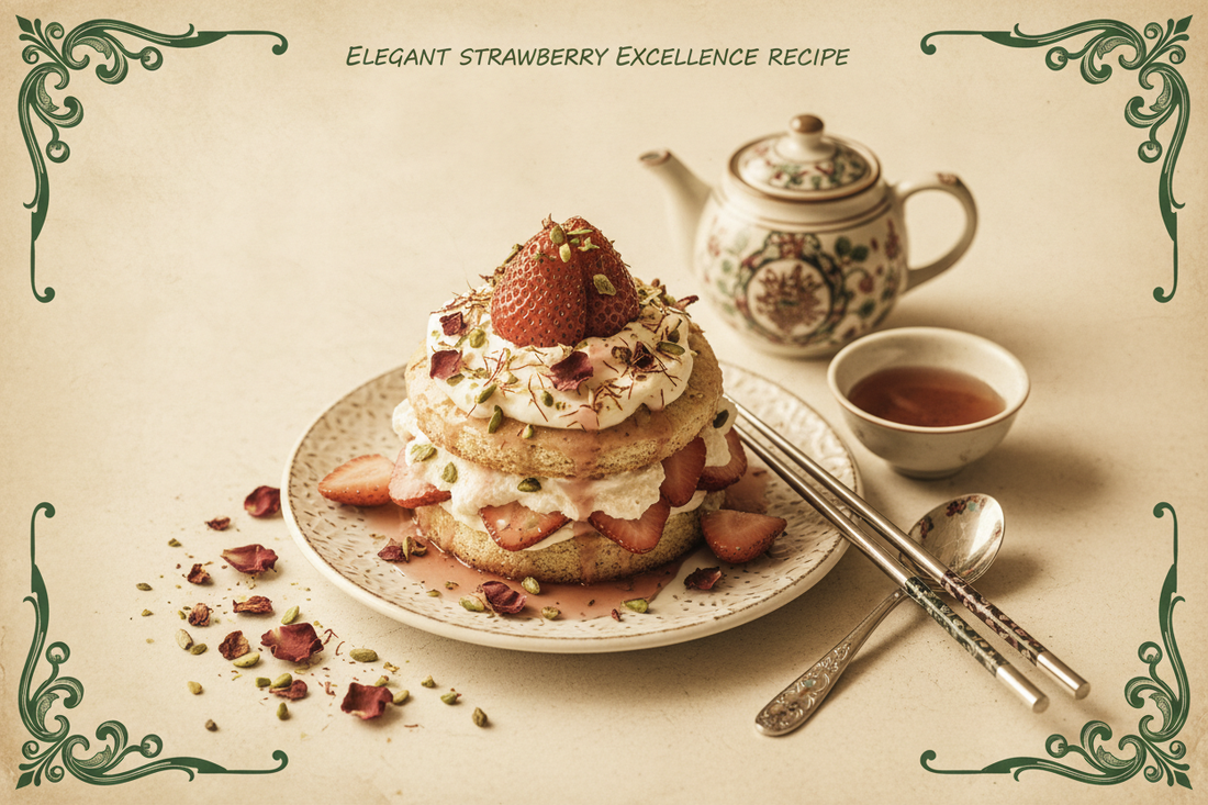 Strawberry Excellence: Middle Eastern Rose & Asian Fusion Recipes