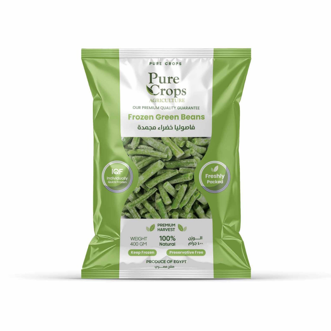 IQF Cut Green Beans - Fine Variety, 100% Natural