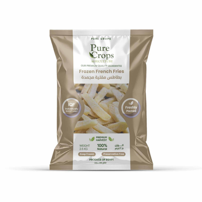 Premium Frozen French Fries - Restaurant Quality 7x7 & 9x9