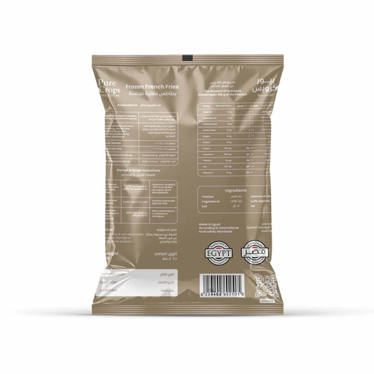 Premium Frozen French Fries - Restaurant Quality 7x7 & 9x9
