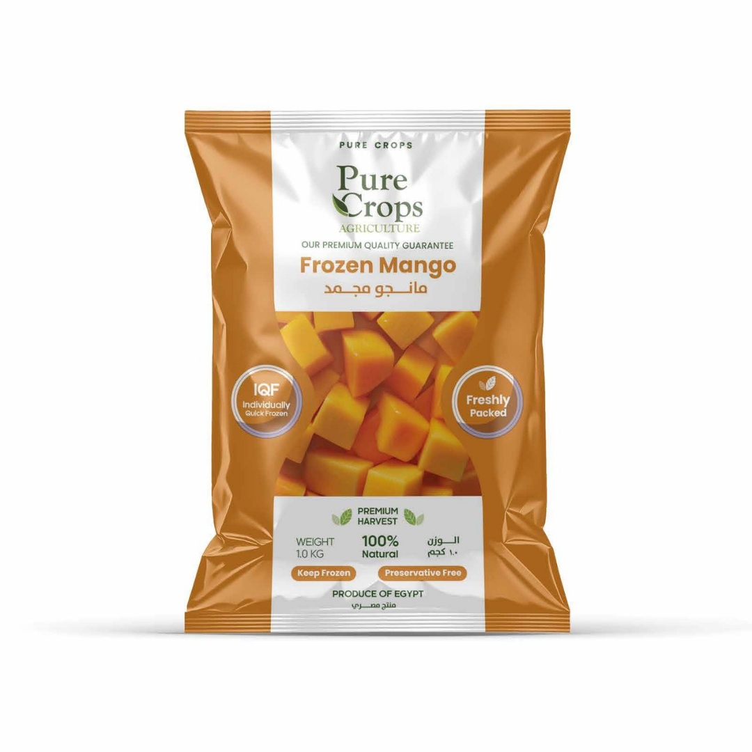 IQF Mango (Slices & Pulp) - 100% Natural Egyptian Fruit