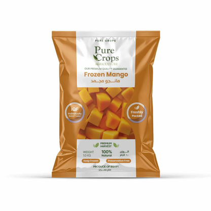 IQF Mango (Slices & Pulp) - 100% Natural Egyptian Fruit