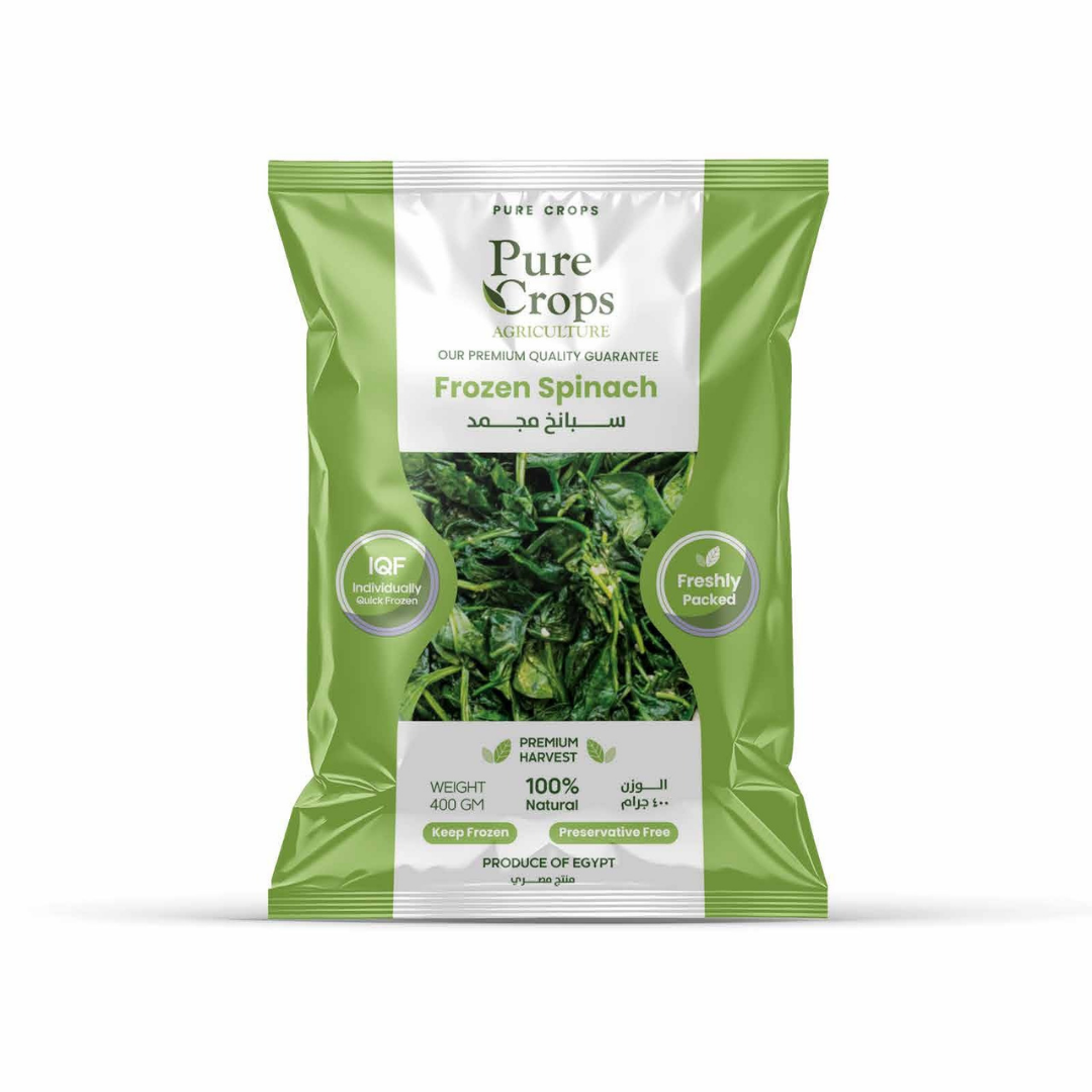 IQF Minced Spinach - 100% Pure, No Additives