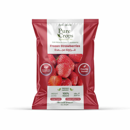 IQF Strawberries - 100% Pure, No Additives