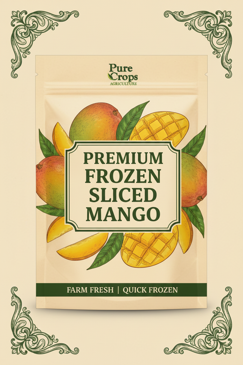 Premium Frozen Sliced Mango