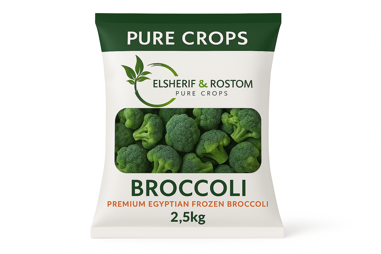 Pure Crops Frozen Broccoli 2.5kg
