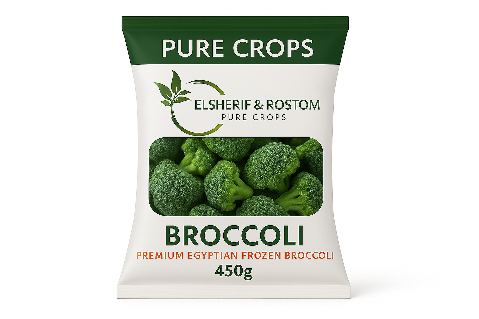 Pure Crops Frozen Broccoli 450g