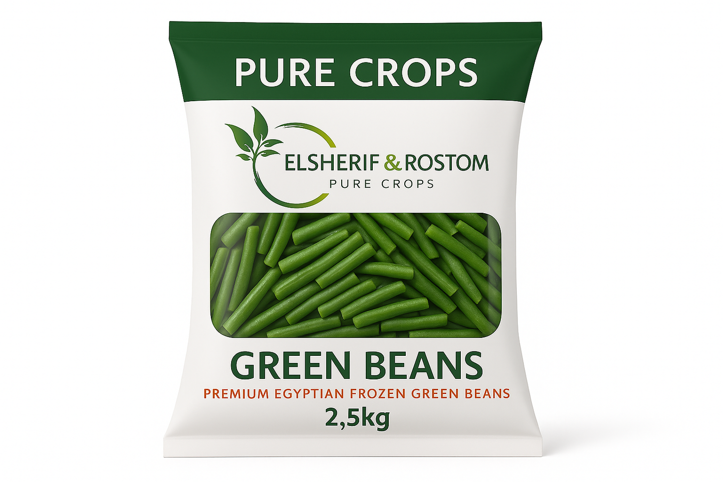 Pure Crops Frozen Green Beans 2.5kg