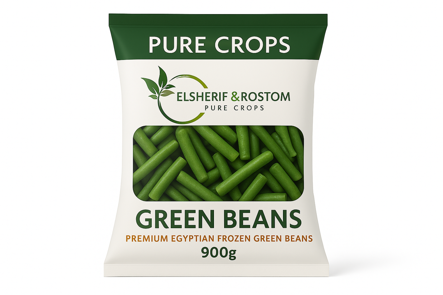 Pure Crops Frozen Green Beans 900g