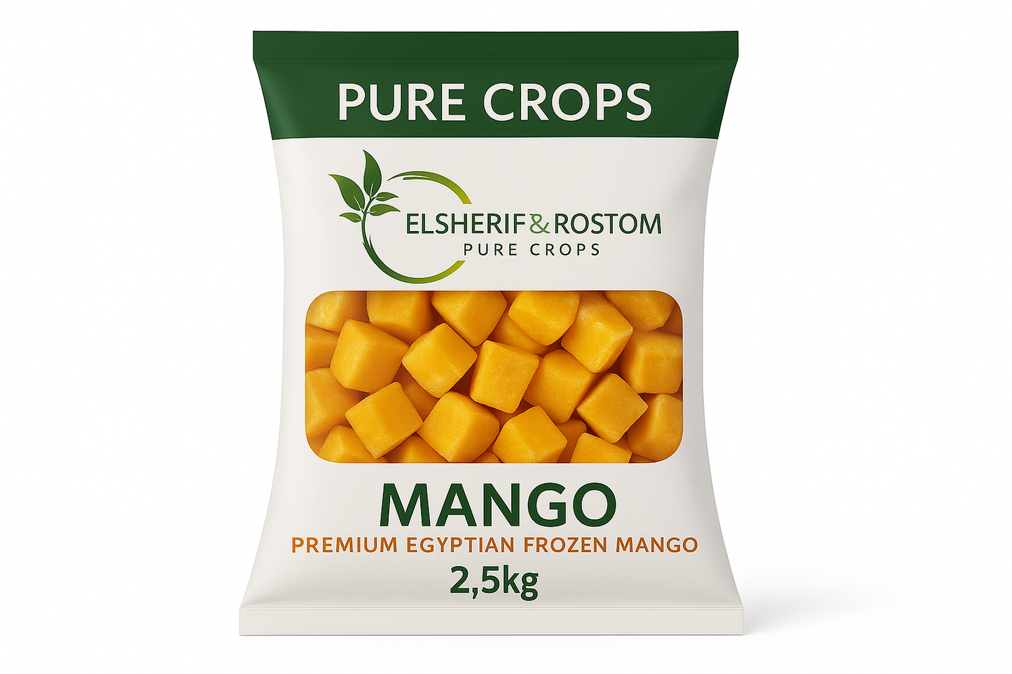 Pure Crops Frozen Mango 2.5kg
