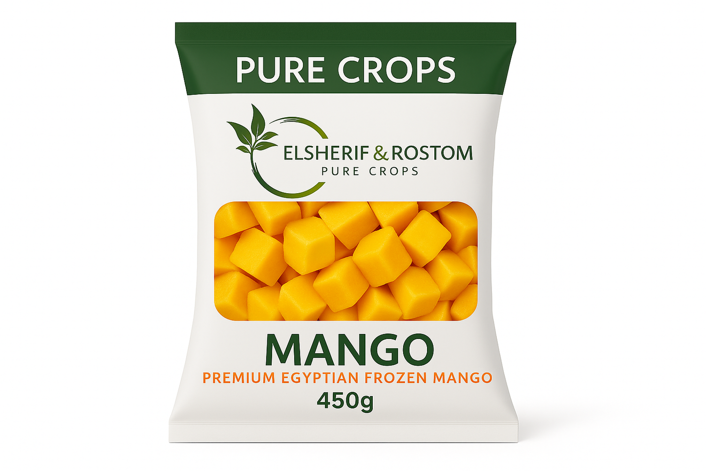 Pure Crops Frozen Mango 450g