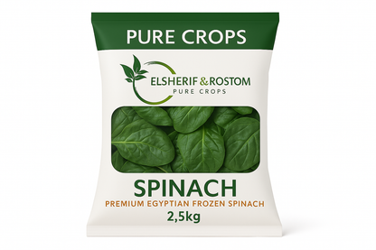 Pure Crops Frozen Spinach 2.5kg