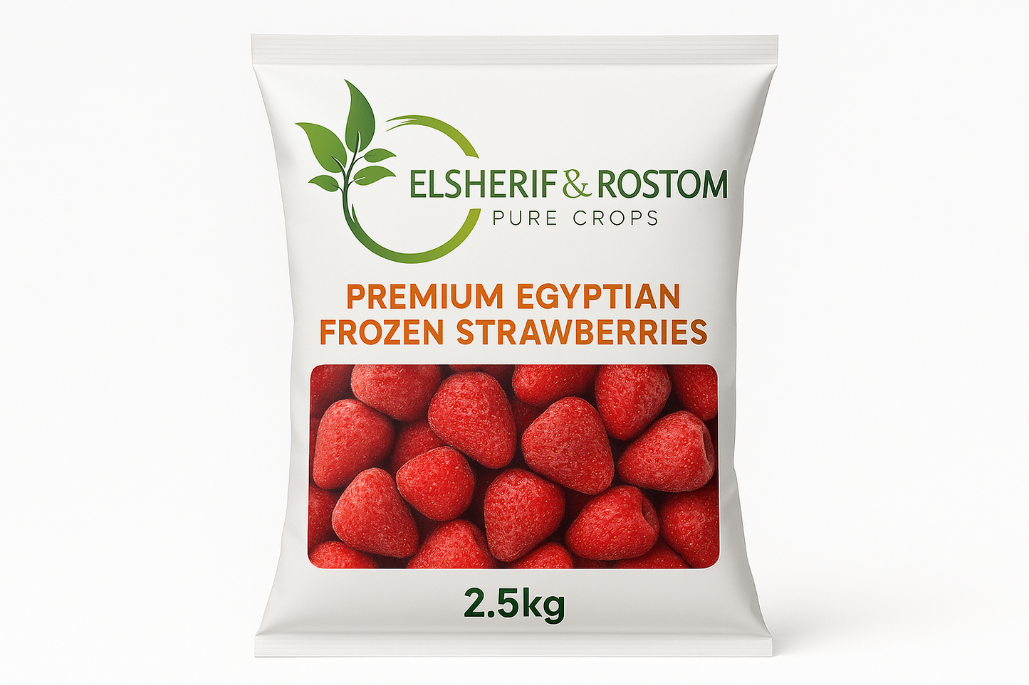 Pure Crops Frozen Strawberries 2.5kg