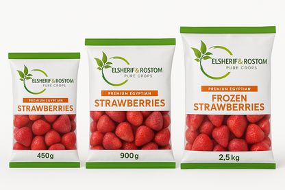 Pure Crops Frozen Strawberries - 450g, 900g, 2.5kg