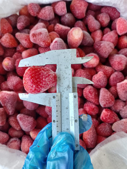 IQF Strawberries - 100% Pure, No Additives