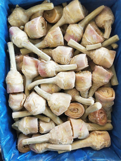 IQF Artichoke Bottoms - Whole Hearts, Grade A, 30-70mm